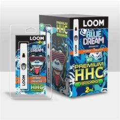 Loom HHC Vape Disposable E-Cigarette – Blue Dream – 2ml